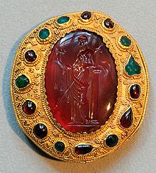 Carnelian Intaglio depicting a Ptolemaic queen