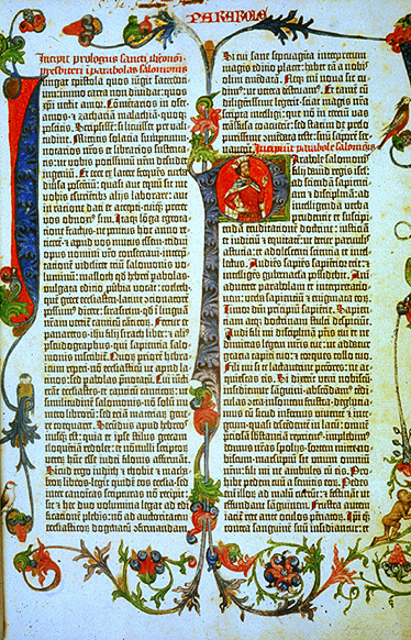 Gutenberg Bible Page